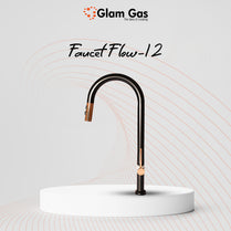 Glam Gas Flow -12 Stainless Steel Pull Out Faucet