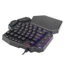 Redragon K585 DITI One-Handed RGB Mechanical Wired Gaming Keyboard