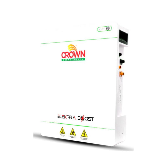 Crown Elektra Boost Pro 5.12KW Lithium Battery With Official Warranty