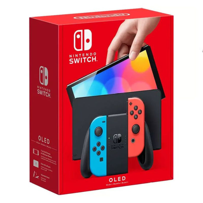 Nintendo Switch OLED Model Neon Red & Neon Blue Joy-Con