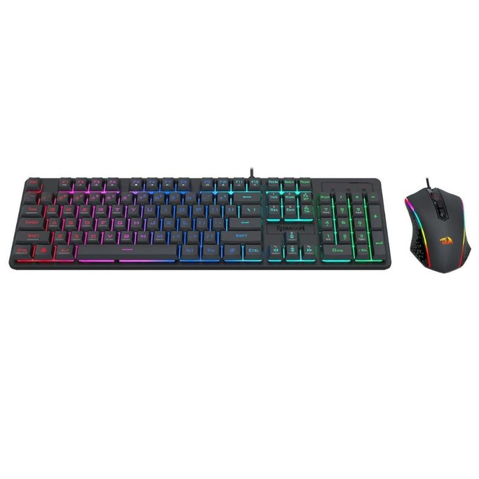 Redragon S107-BA RGB 2in1 Wired Gaming Keyboard And Mouse Combo Set