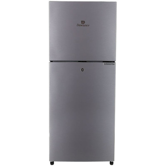Dawlance 9169WB Chrome Pro Hairline Silver Double Door Refrigerator 11 CFT With Official Warranty