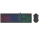 Redragon S107-BA RGB 2in1 Wired Gaming Keyboard And Mouse Combo Set