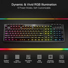 Redragon K513 Aditya Membrance RGB 5 Macro Keys Keyboard