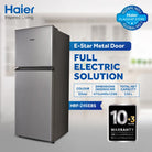 Haier HRF-246 EBS / EBD E-Star Double Door Refrigerator 9 Cubic Feet With Official Warranty