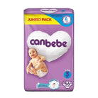 Canbebe Baby Diaper Midi Size 3 Pack 56 Pcs