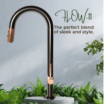 Glam Gas Flow -12 Stainless Steel Pull Out Faucet