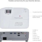 ViewSonic PS502X 4000 Lumens XGA Short Throw Projector