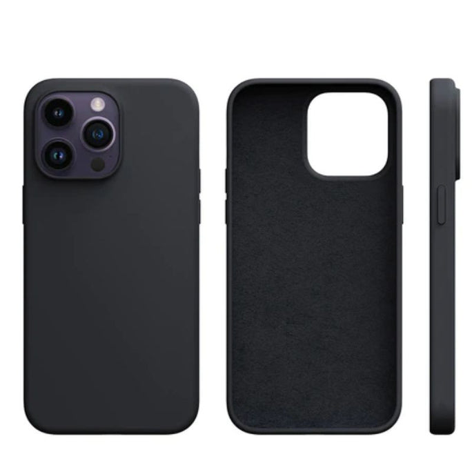 Aukey PC-GJ10D iPhone 15 Pro Max Silicone Magnetic Liquid Phone Case With Magsafe