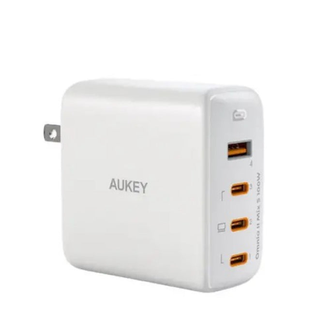 Aukey PA-B7S Omnia II Mis S 4 Port 100W PD Super Fast Charger