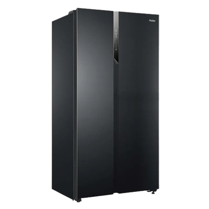 Haier HRF-622 IBG Side-by-Side Glass Door Inverter Refrigerator 22 Cubic Feet With Official Warranty