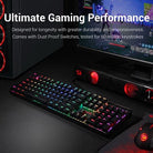 Redragon K551 RGB-1 Mitra Wired Mechanical Keyboard with Blue Switches