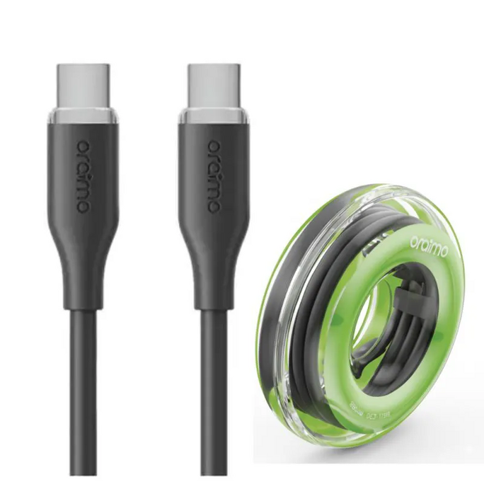 Oraimo OCD-115CC SilkLine 60W Type-C to Type-C Fast Charging Data Cable 1M