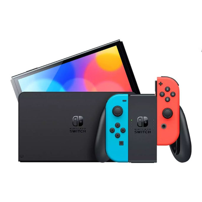 Nintendo Switch OLED Model Neon Red & Neon Blue Joy-Con