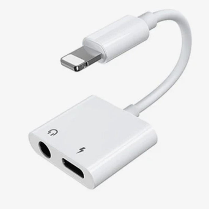 Joyroom S-Y105 2-in-1 Audio Adapter (Lightning to 3.5mm + Lightning)