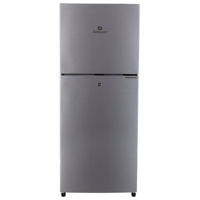 Dawlance 9149WB Chrome Pro Hairline Silver Double Door Refrigerator 8 CFT With Official Warranty