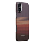 Pitaka Sunset Moonrise Tactile Woven Case for iPhone 16 Plus - Sunset