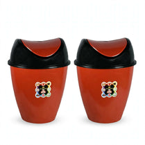 Prince Ware Dustbin Royal Large with Swing Lid - 18 Liters (Pack of 2)