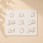 Casvena Loh e Qurani Calligraphy Stencil for Arts and Craft Painting