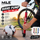 Portable Hand Pump – Mini Air Pump for Bike, Car, Football & Cycle | Lightweight Aluminum Body