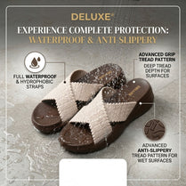 Deluxe Footwear Thick Sole Soft & Comfortable Slipper for Women – Waterproof & Anti-Slip Casual Chappal