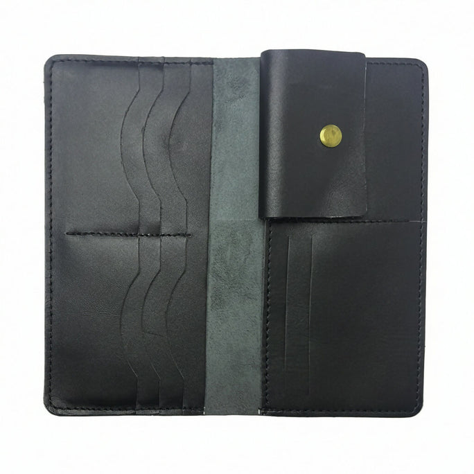Batura Leather Long Wallet