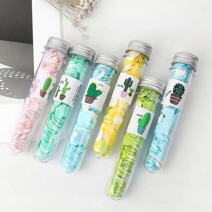 Travel Portable Hand Flower Soap Hand Washing Small Soap Tablets Tourism Paper Soap