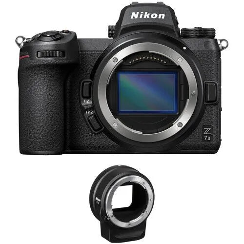 Nikon Z 7II Mirrorless Digital Camera + FTZ Adopter (Body Only)