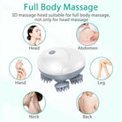 Electric Scalp Massager – 4 Head Hair & Scalp Massage Brush