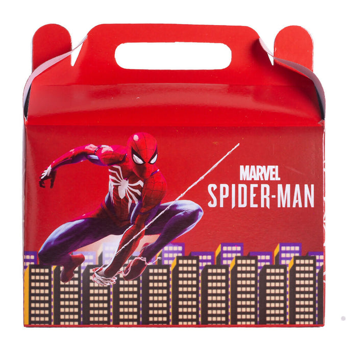 Red Spiderman-Themed Goodie Box