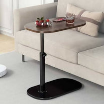 C Shaped Side Table Couch Side Tables That Slide Under, Modern Small Coffee C Table