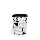 Prince Ware Dustbin Marble Medium - 8 Liters - (Pack of 2)