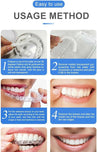 Snap On Smile Veneers Teeth For Men And Women Moldable False Artificial Braces Teeth Kits