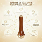 Ayurvedic Kansa wand, a holistic wellness tool designed to help balance the body's pH levels
