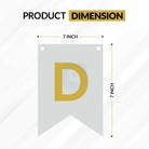 Dua e Khair Letter Bunting Banner Decoration Set