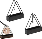 Creative Iron Mosquito Coil Holder Stable Triangular Fireproof Hanging Mosquito Coil Tray Home Supplies