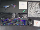 Teamwolf 3 in 1 Gaming Combo Mechanical Gaming Keyboard RGB Backlights 104