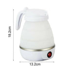 Foldable Kettle Coffee Pot Tea Kettle 1L Electric Space-Saving ABS Camping Home Travel Outdoor Heating Hot Water Cup