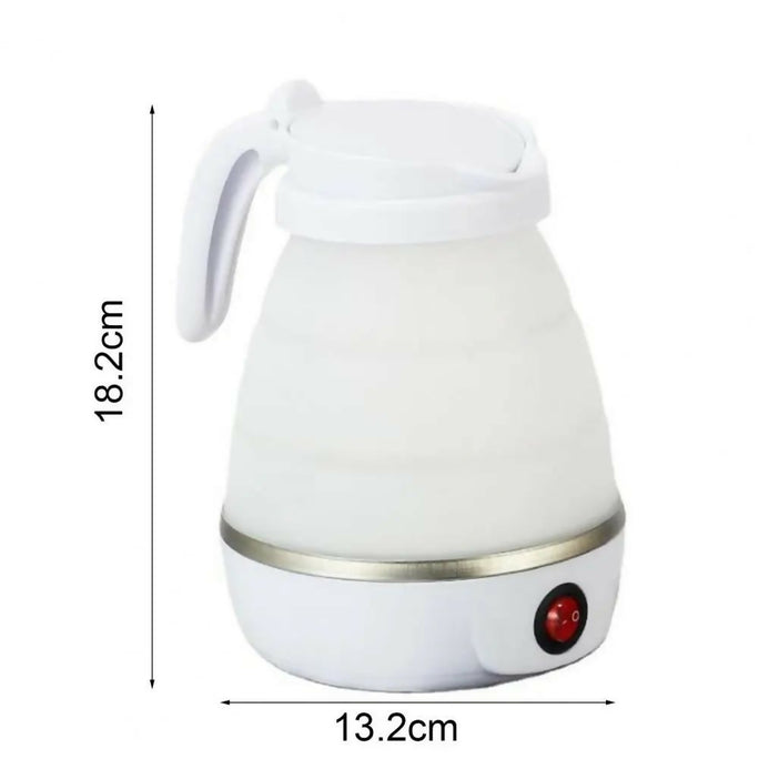 Foldable Kettle Coffee Pot Tea Kettle 1L Electric Space-Saving ABS Camping Home Travel Outdoor Heating Hot Water Cup
