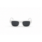 Aero Classic White Rectangle Sunglasses