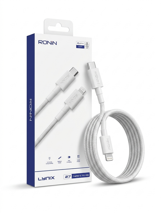 Ronin Lynix USB-C to Lightning Fast Charging Cable ⚡