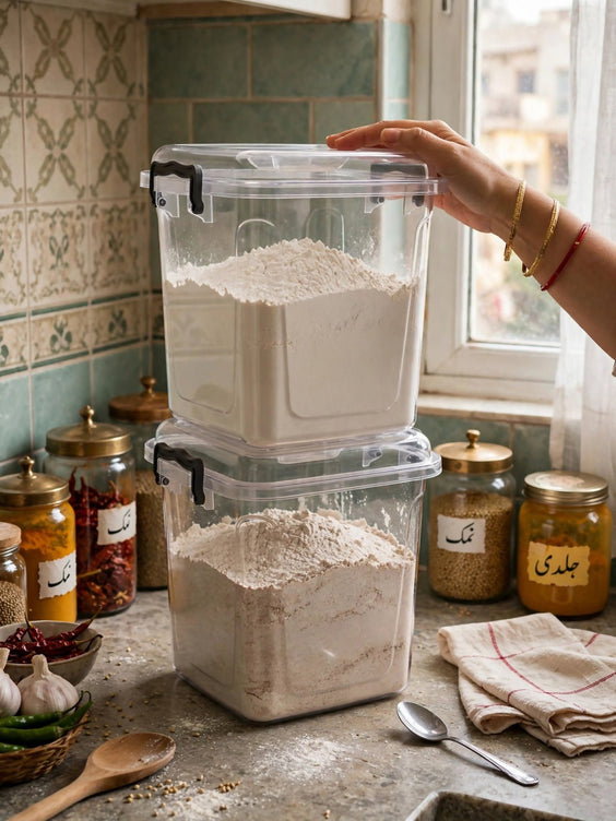 Prince Ware Pantry Box | Food Storage Container | 2.5L + 2.5L | (Pack of 2)