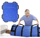 Positioning Bed Pad with Handles Washable Draw Sheets for Hospital Bed Ridden Patient Clothes Waterproof Glide Sheets for Patients Moving Pad for Lifting & Transfer Sheet 44" x 27" Inches