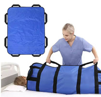 Positioning Bed Pad with Handles Washable Draw Sheets for Hospital Bed Ridden Patient Clothes Waterproof Glide Sheets for Patients Moving Pad for Lifting & Transfer Sheet 44