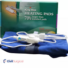 Original Besmed King Size Electric Heating Pad (BE-240) – Dry & Moist Heat Therapy Pad for Pain Relief