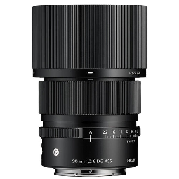 Sigma 90mm F2.8 DG Contemporary Lens for Sony E, Black