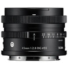 Sigma 45mm F2.8 DG Contemporary Lens for Sony E, Black
