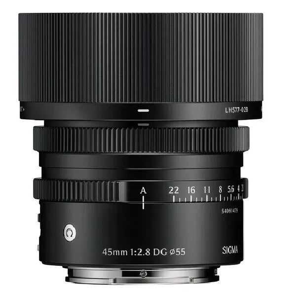 Sigma 45mm F2.8 DG Contemporary Lens for Sony E, Black
