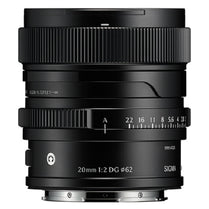 Sigma 20mm f/2 DG Contemporary Lens for Sony E, Black