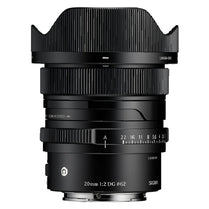 Sigma 20mm f/2 DG Contemporary Lens for Sony E, Black